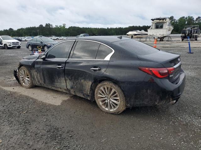 JN1EV7AP2KM540475 - 2019 INFINITI Q50 LUXE 黑色 照片 2