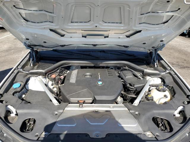5UXTR9C53KLE12351 - 2019 BMW X3 XDRIVE30I WHITE photo 11