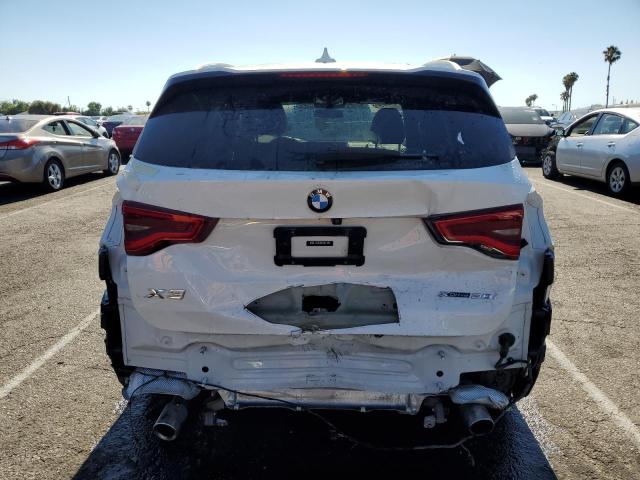 5UXTR9C53KLE12351 - 2019 BMW X3 XDRIVE30I WHITE photo 6