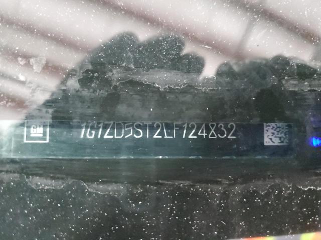 1G1ZD5ST2LF124832 - 2020 CHEVROLET MALIBU LT 栗色 照片 12