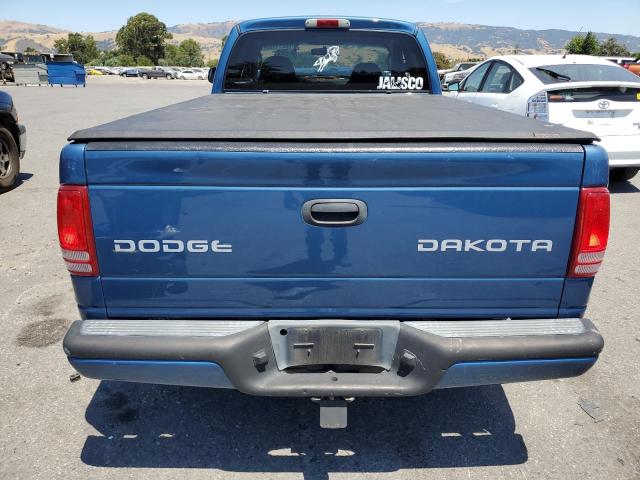 1D7GL32K64S609888 - 2004 DODGE 150 CUS CC SPORT BLUE photo 6