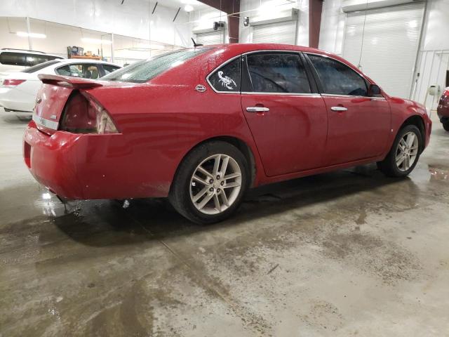 2G1WU583X81343580 - 2008 CHEVROLET IMPALA LTZ BURGUNDY photo 3