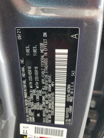 5TDCZRBH5MS558195 - 2021 TOYOTA HIGHLANDER L 灰色 照片 13