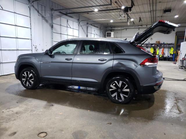 1V2LC2CA8NC227297 - 2022 VOLKSWAGEN ATLAS CROS SE Серый фото 2