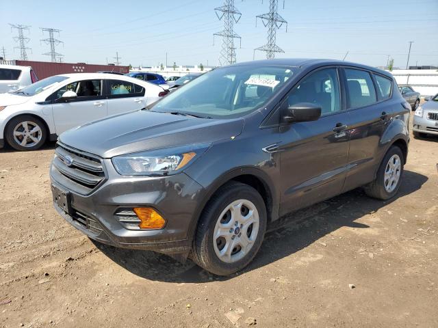 1FMCU0F78JUC67737 - 2018 FORD ESCAPE S GRAY photo 1