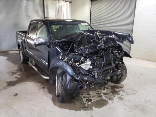 5TBDT44196S540920 - 2006 TOYOTA TUNDRA DOUBLE CAB SR5 BLACK photo 1