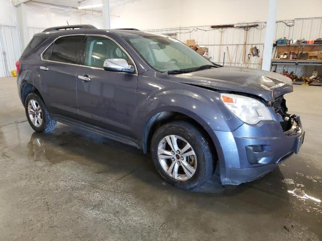 2GNFLFEK0E6341452 - 2014 CHEVROLET EQUINOX LT BLUE photo 4