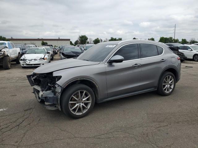 ZASFAKBNXJ7B59667 - 2018 ALFA ROMEO STELVIO TI GRAY photo 1