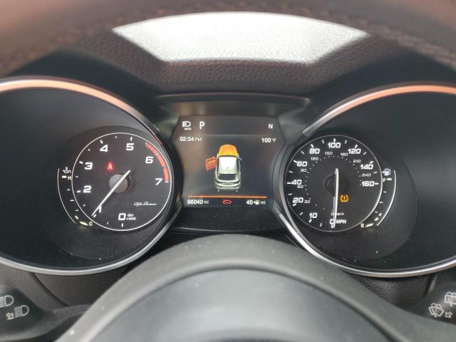 ZASFAKBNXJ7B59667 - 2018 ALFA ROMEO STELVIO TI GRAY photo 9