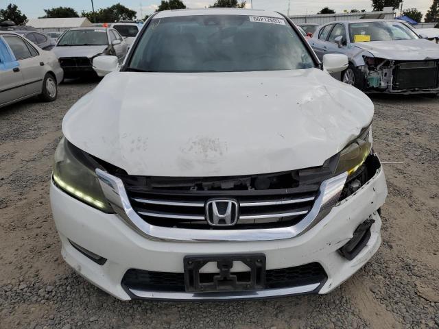 1HGCR3F89EA036029 - 2014 HONDA ACCORD EXL WHITE photo 5