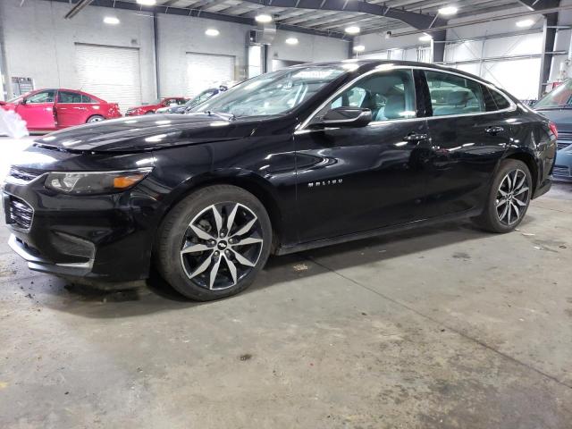 1G1ZD5ST2JF274940 - 2018 CHEVROLET MALIBU LT BLACK photo 1