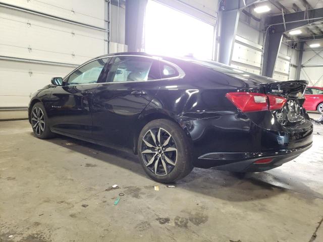 1G1ZD5ST2JF274940 - 2018 CHEVROLET MALIBU LT BLACK photo 2