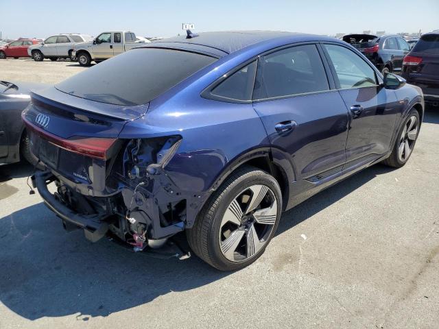WA13AAGE9MB032998 - 2021 AUDI E-TRON SPORTBACK PRESTIGE BLUE photo 3
