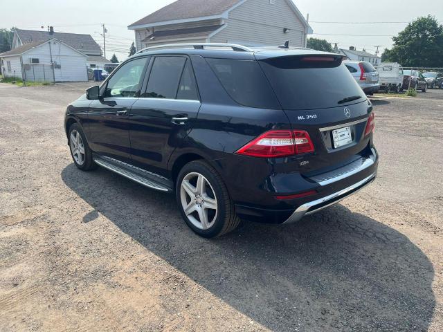 4JGDA5HB8EA321217 - 2014 MERCEDES-BENZ ML 350 4MATIC BLUE photo 2