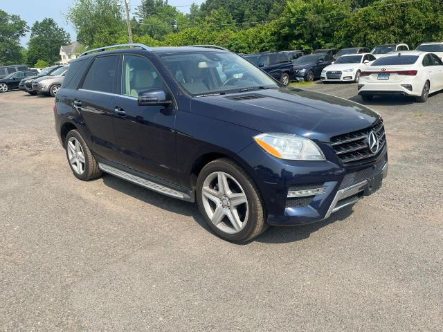 4JGDA5HB8EA321217 - 2014 MERCEDES-BENZ ML 350 4MATIC BLUE photo 4