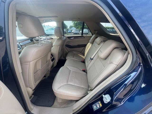 4JGDA5HB8EA321217 - 2014 MERCEDES-BENZ ML 350 4MATIC BLUE photo 7