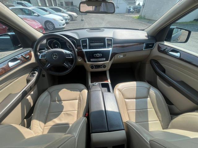 4JGDA5HB8EA321217 - 2014 MERCEDES-BENZ ML 350 4MATIC BLUE photo 9