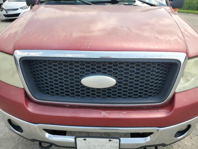 1FTPW14V07FA35136 - 2007 FORD F150 SUPERCREW BURGUNDY photo 11