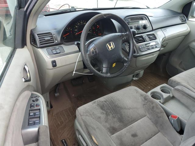 5FNRL38405B098415 - 2005 HONDA ODYSSEY EX SILVER photo 8