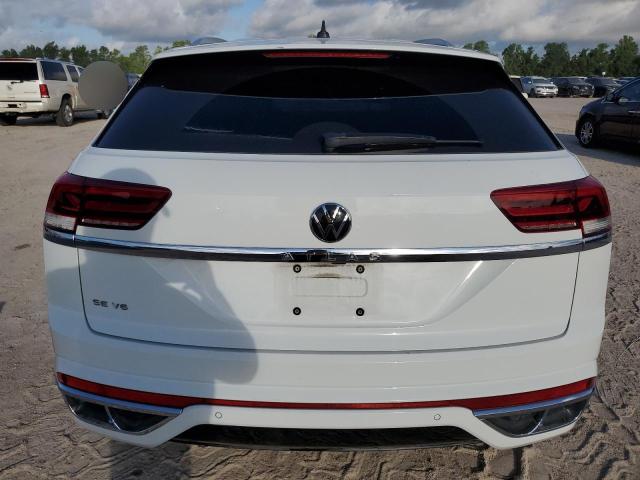 1V2ME2CA9MC240170 - 2021 VOLKSWAGEN ATLAS CROS SE Белый фото 6