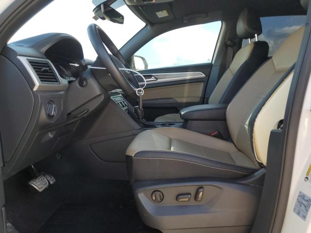 1V2ME2CA9MC240170 - 2021 VOLKSWAGEN ATLAS CROS SE Белый фото 7