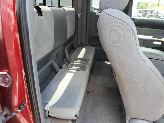 5TETU62N56Z158128 - 2006 TOYOTA TACOMA PRERUNNER ACCESS CAB RED photo 10