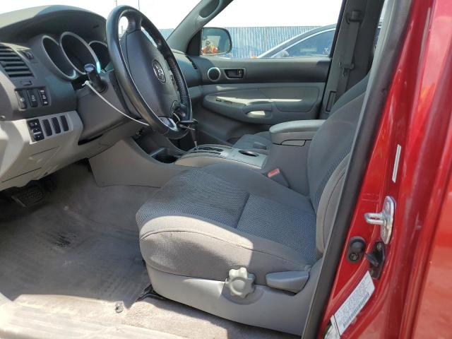 5TETU62N56Z158128 - 2006 TOYOTA TACOMA PRERUNNER ACCESS CAB RED photo 7