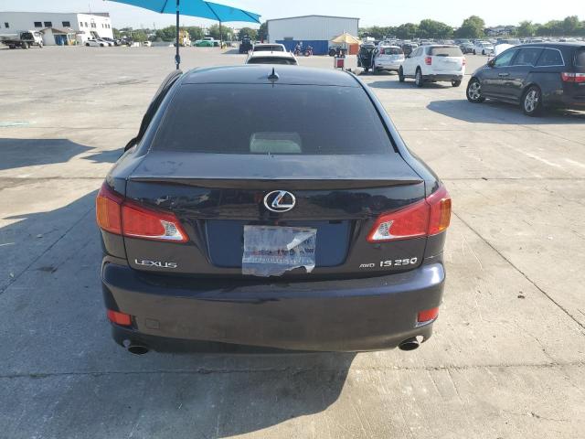 JTHCK262095033283 - 2009 LEXUS IS 250 BLUE photo 6