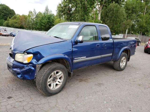 5TBBT44135S466383 - 2005 TOYOTA TUNDRA ACCESS CAB SR5 BLUE photo 1