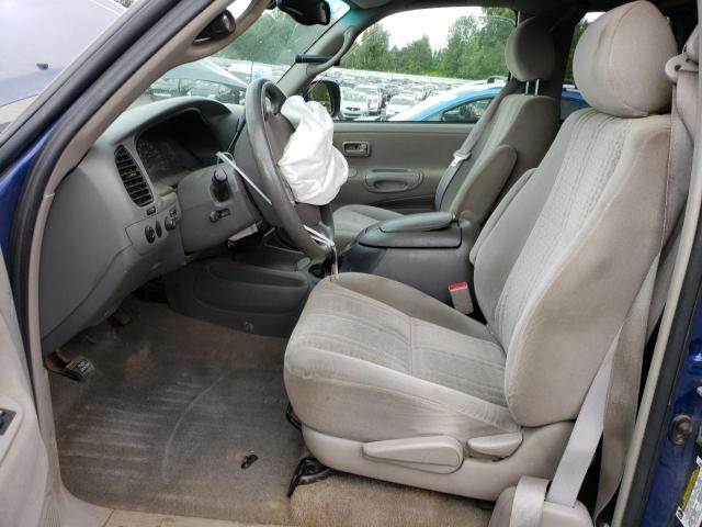 5TBBT44135S466383 - 2005 TOYOTA TUNDRA ACCESS CAB SR5 BLUE photo 7