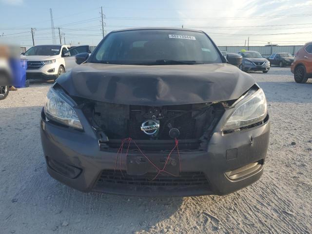 3N1AB7AP8DL665372 - 2013 NISSAN SENTRA S GRAY photo 5