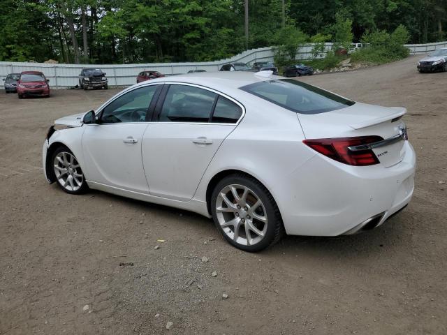 2G4GV5GX5G9207964 - 2016 BUICK REGAL GS WHITE photo 2