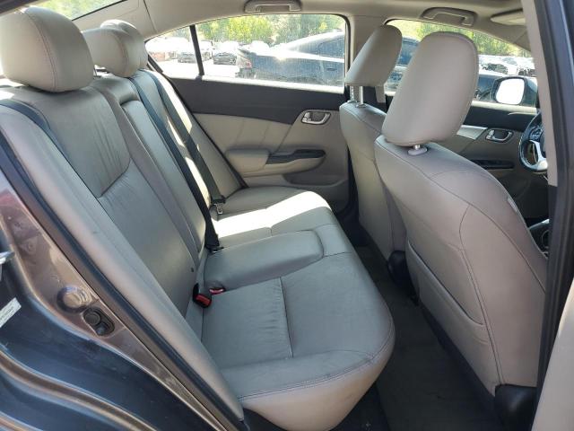 19XFB2F94DE060429 - 2013 HONDA CIVIC EXL GRAY photo 10