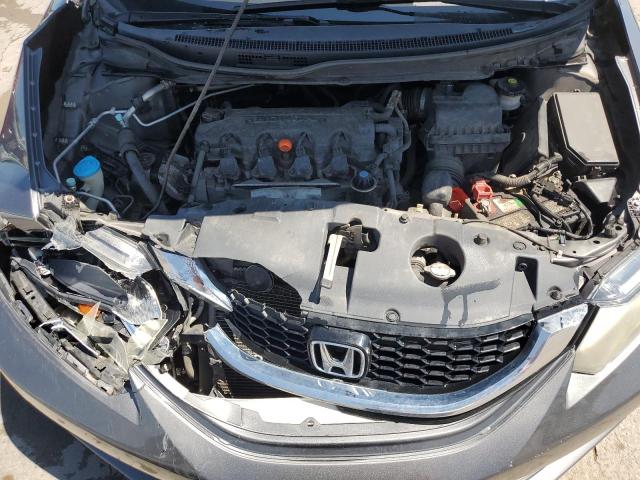 19XFB2F94DE060429 - 2013 HONDA CIVIC EXL GRAY photo 11
