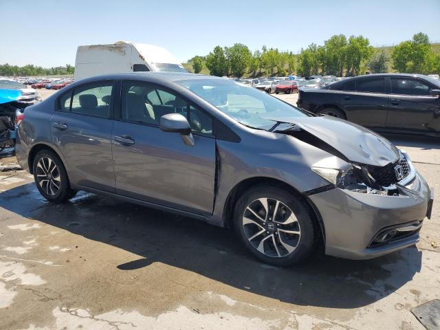 19XFB2F94DE060429 - 2013 HONDA CIVIC EXL GRAY photo 4