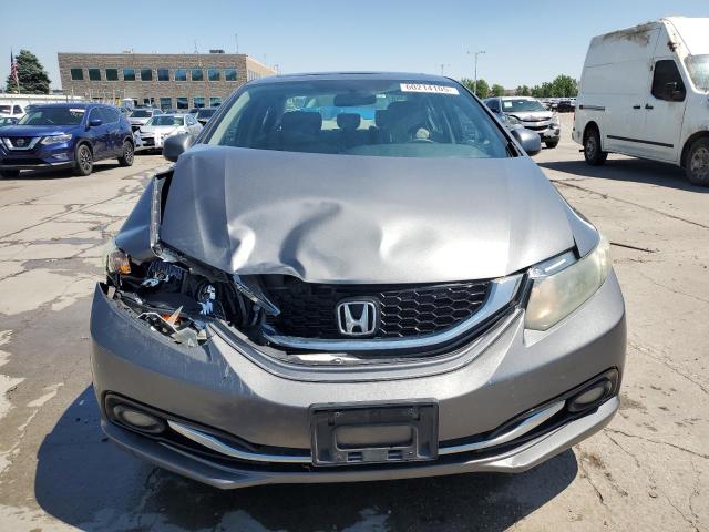 19XFB2F94DE060429 - 2013 HONDA CIVIC EXL GRAY photo 5