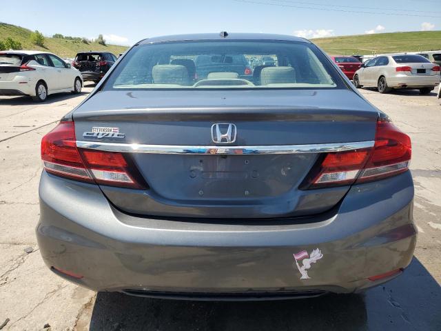 19XFB2F94DE060429 - 2013 HONDA CIVIC EXL GRAY photo 6