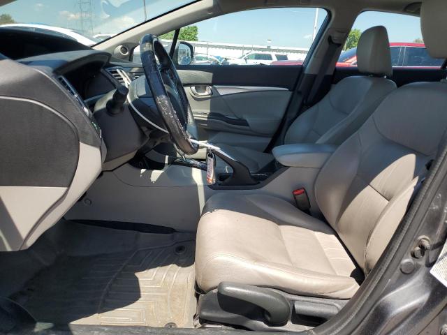 19XFB2F94DE060429 - 2013 HONDA CIVIC EXL GRAY photo 7