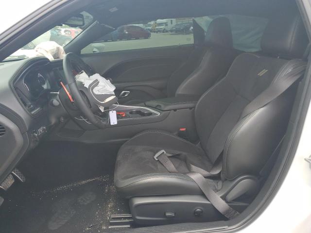 2C3CDZFJXPH590742 - 2023 DODGE CHALLENGER R/T SCAT PACK WHITE photo 7