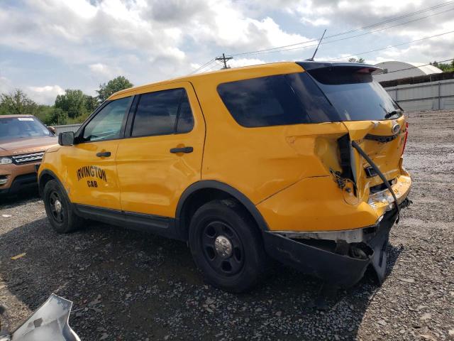 1FM5K8ARXFGB51659 - 2015 FORD EXPLORER POLICE INTERCEPTOR 黄色 照片 2