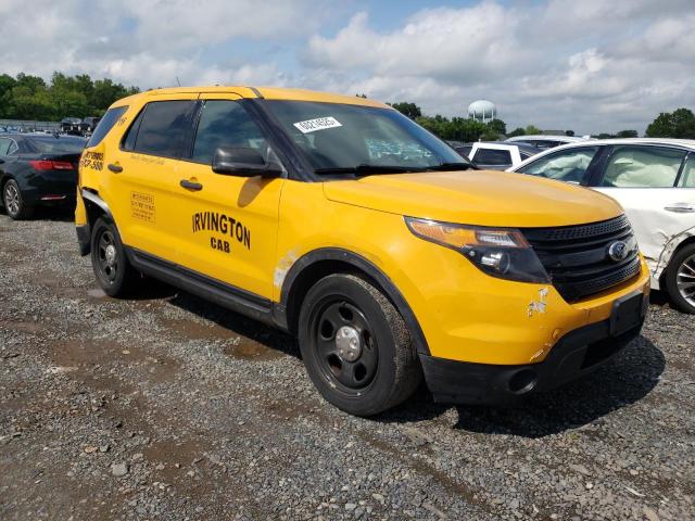1FM5K8ARXFGB51659 - 2015 FORD EXPLORER POLICE INTERCEPTOR 黄色 照片 4