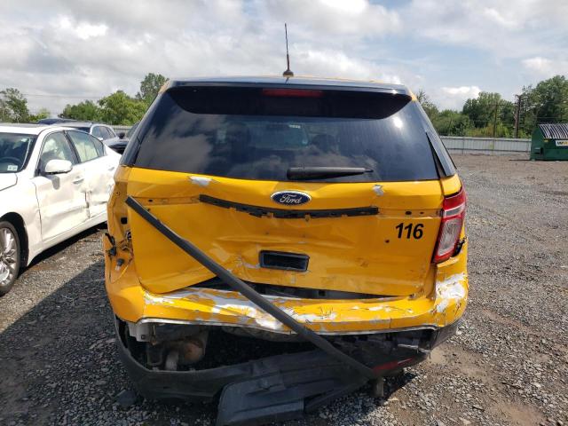 1FM5K8ARXFGB51659 - 2015 FORD EXPLORER POLICE INTERCEPTOR 黄色 照片 6