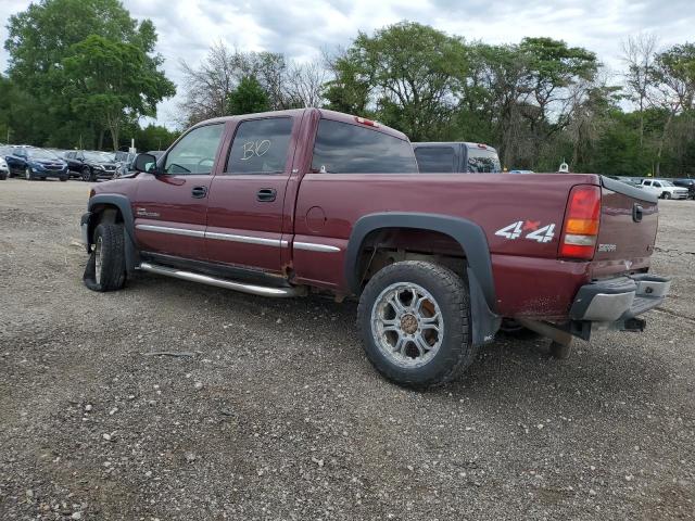 1GTHK23152F177284 - 2002 GMC SIERRA K2500 HEAVY DUTY BURGUNDY photo 2