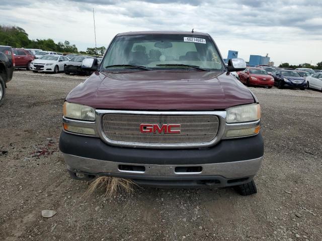 1GTHK23152F177284 - 2002 GMC SIERRA K2500 HEAVY DUTY BURGUNDY photo 5