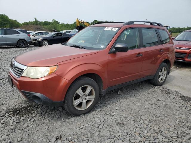 JF2SH6BC3AH907454 - 2010 SUBARU FORESTER XS ORANGE photo 1