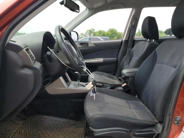 JF2SH6BC3AH907454 - 2010 SUBARU FORESTER XS ORANGE photo 7