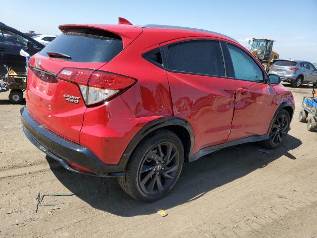 3CZRU6H11NM762165 - 2022 HONDA HR-V SPORT RED photo 3