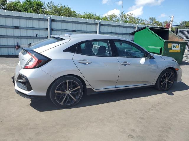SHHFK7H40LU214592 - 2020 HONDA CIVIC SPORT SILVER photo 3