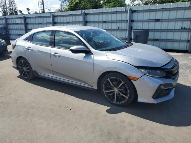 SHHFK7H40LU214592 - 2020 HONDA CIVIC SPORT SILVER photo 4