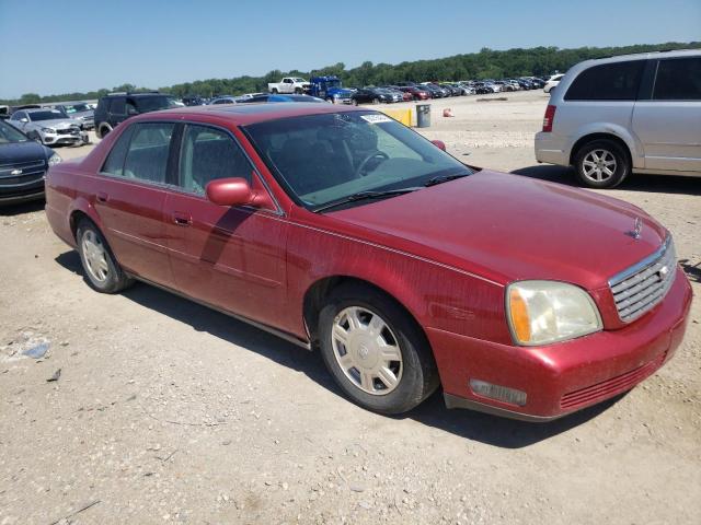 1G6KD54Y44U113705 - 2004 CADILLAC DEVILLE RED photo 4